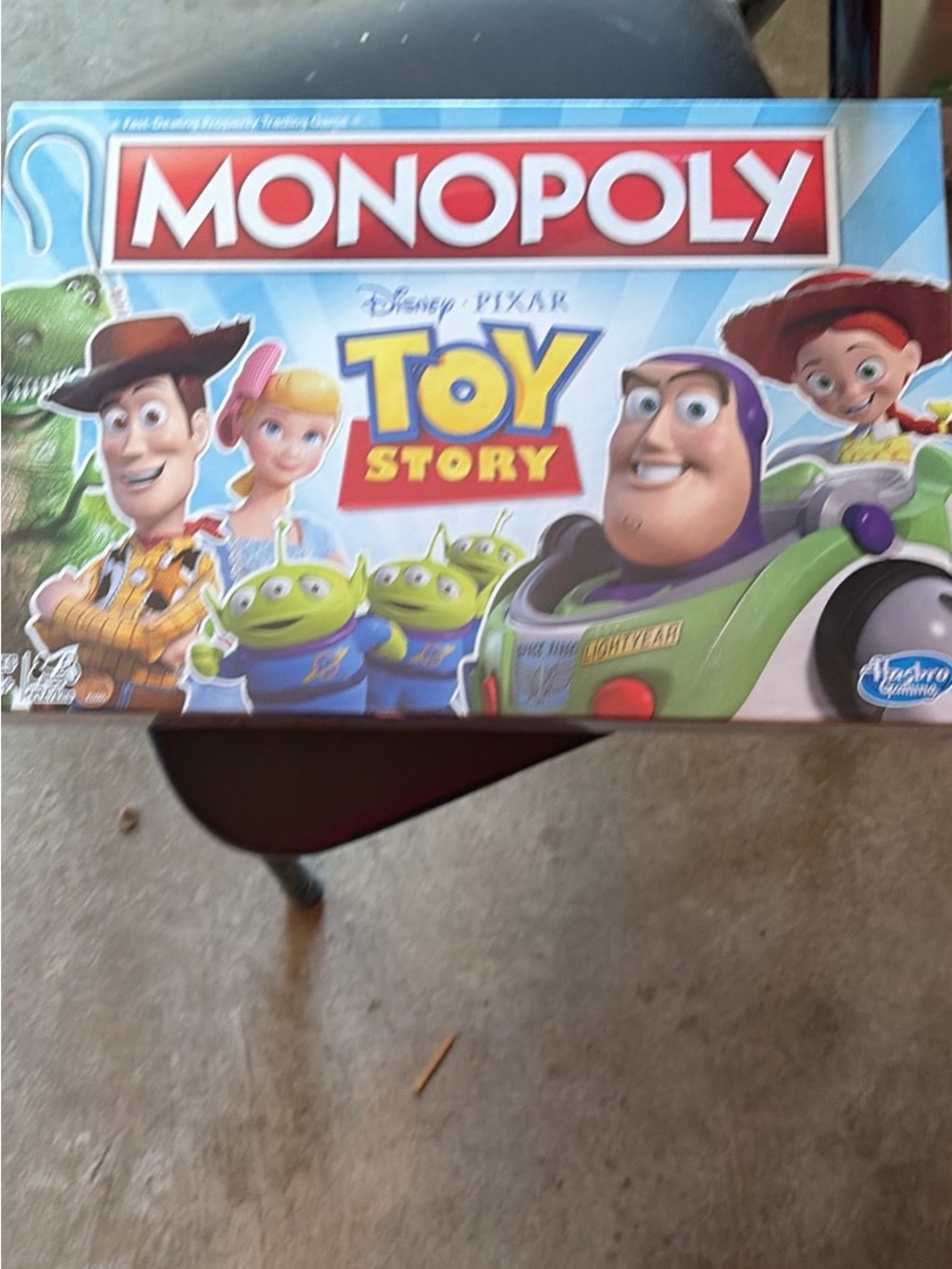 Disney Toy Story Monopoly Game - Blue, Red, Green